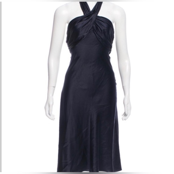 Diane von Furstenberg Silk A-Line Dress size 10 (L) - Picture 4 of 8